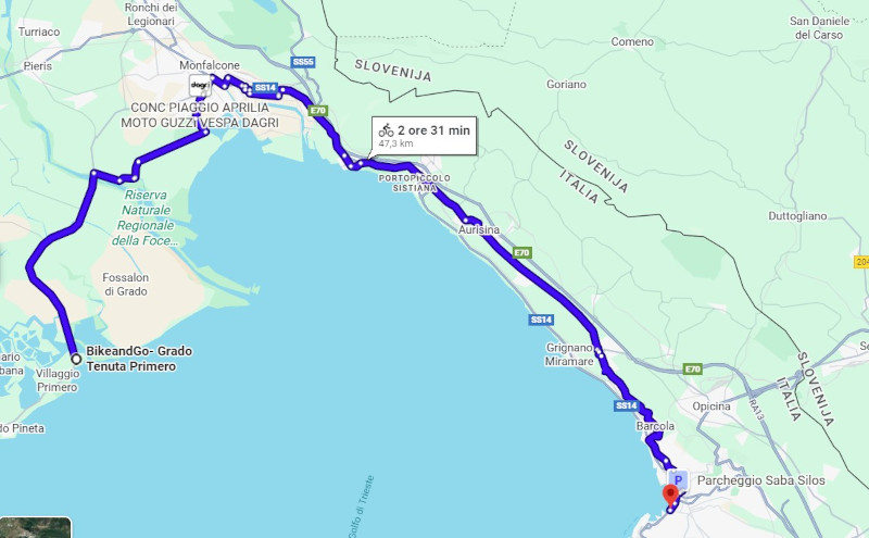 Grado-Trieste: Un’Avventura tra Cielo, Mare e Pedali