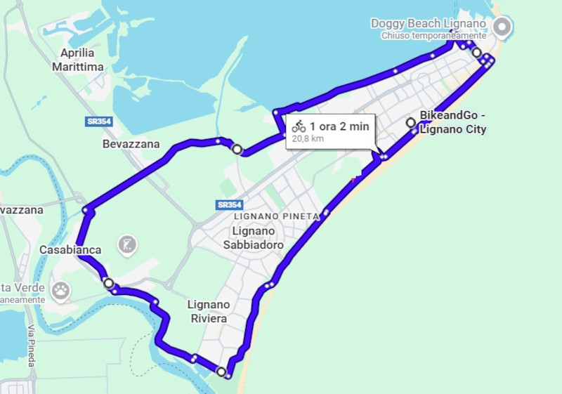 Tour ad Anello: Le Tre Acque di Lignano